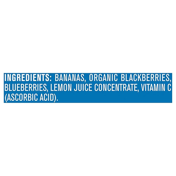 Gerber Stage 2 Baby Food, Banana Blackberry Blueberry Puree Tubs, No Artificial Colors or Flavors, Baby Puree, 2-Pack