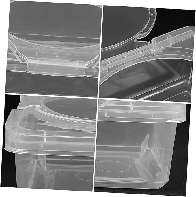 2pcs Baby Wipes Box Clear Plastic Boxes Travel Wipes Case Clear Organizer Box Wipe Holder Case Diaper Wipes Boxes Wipe Dispenser Nursery Wipes Dispenser Wipe Dispenser for Bathroom