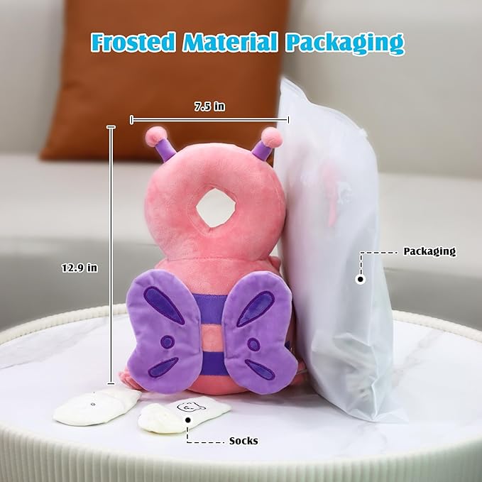 Baby Head Protector Cushion Toddler Backpack, Baby Safety Products for Toddler Head Protection for Crawling & Walking