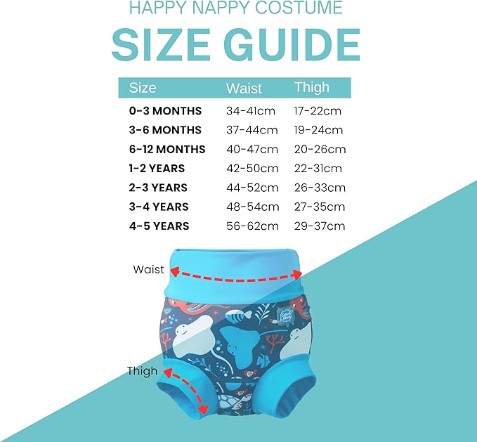 Splash About Happy Nappy Duo, Under The Sea, 6-12 Months