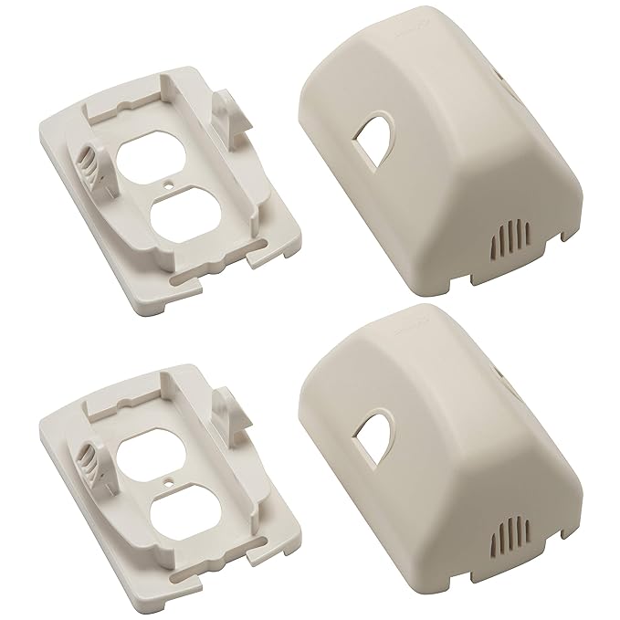 Safety 1st Outlet Cover/Cord Shortner, White, 2 Count
