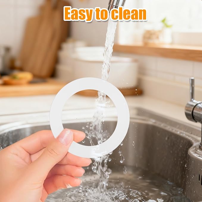6pcs Seal Rings for Momcozy Bottle Warmer, BPA-Free Silicone Bottle Replacement Gasket for 17oz/500ml Portable Milk Warmer