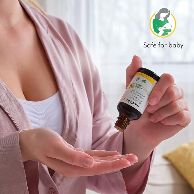 Medela Organic Breast Massage Oil for Breastfeeding Mothers, 1.69 fl. Oz | Medela Organic Nipple Cream | Soothing and Nourishing for Breastfeeding Moms – 1.34 fl. Oz