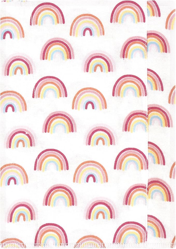 Luvable Friends Hudson Baby Flannel Burp Cloths 7pk, Sunny Sky
