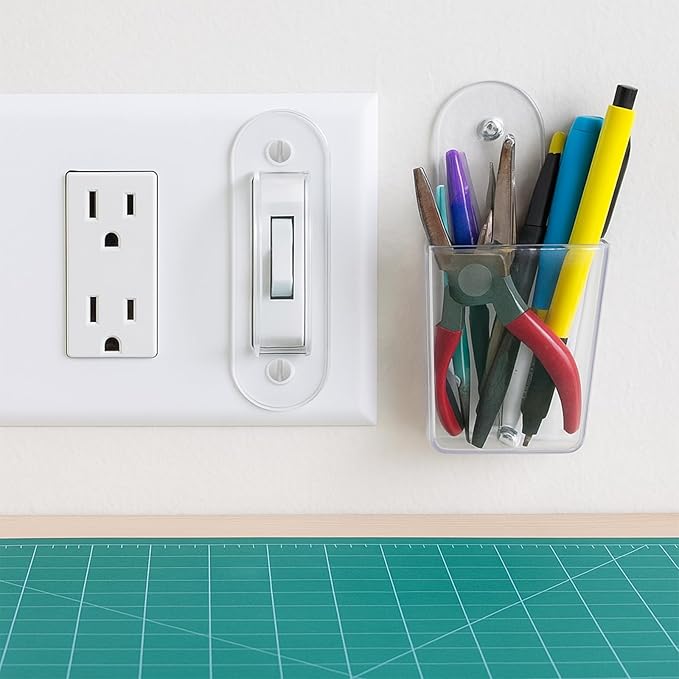 2 Pcs Switch Guard, Childproof Light Switchs Cover Guard, Prevent Accidental Power Interruptions, Clear Light Switch Lock Cover Keeps ON Or Off