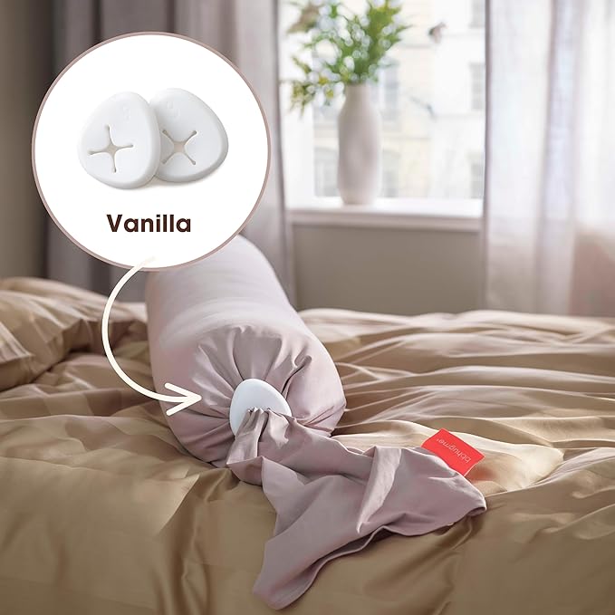 bbhugme Extra Replacement 100% BPA-Free Silicone Pebbles for Pregnancy or Nursing Pillow, Vanilla