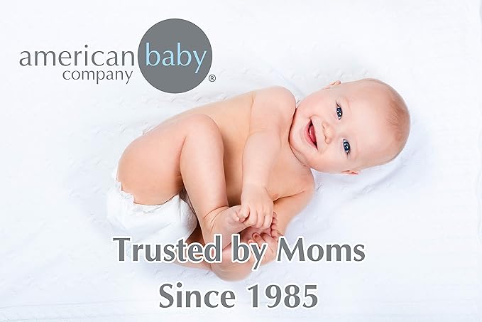American Baby Company Heavenly Soft Chenille Fitted Contoured Changing Pad Cover, Mint, for Boys and Girls