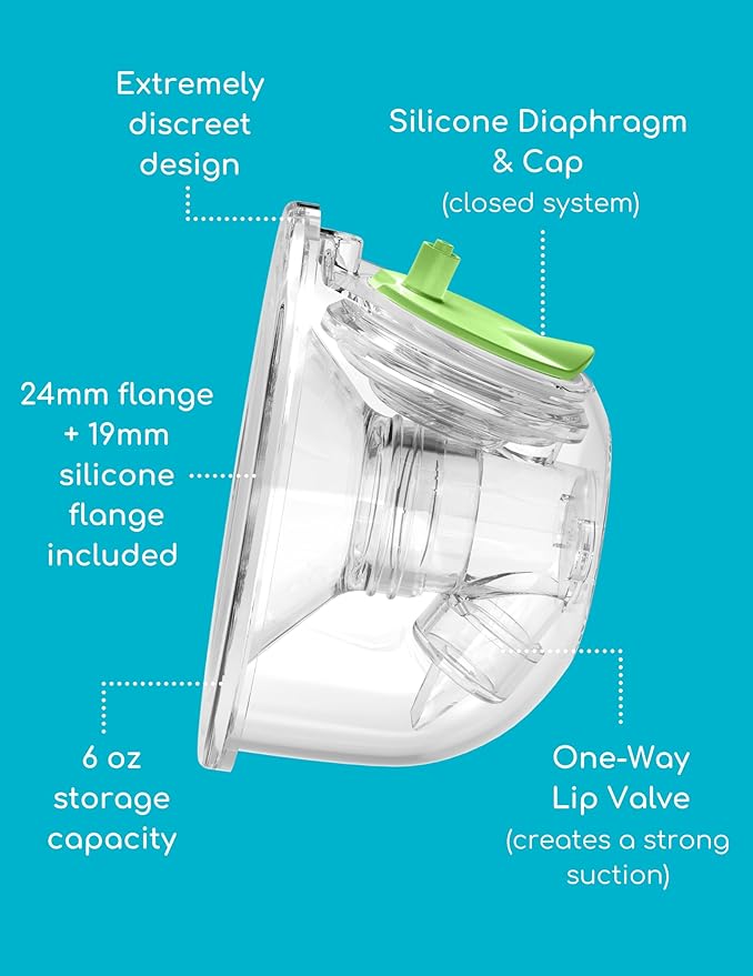 Ardo Alyssa Hands-Free Hospital-Grade Breast Pump, Wearable Cups, Swiss Made, Rechargeable, Medical Grade, Memory Function, Built in Power Pumping, MyArdo App