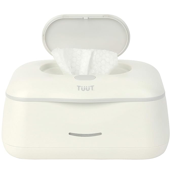 Baby Wipe Warmer & Wipes Dispenser - Sleek Diaper Wipes Holder for Boys and Girls - Tuut