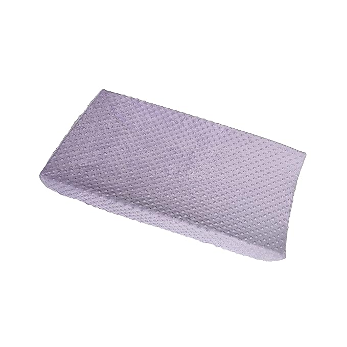 Cover for 3-Sided Changing Pad 33 x 16 x 4 Inches - Made in USA (3S - Lavender)