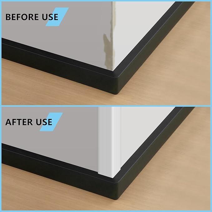 10pcs 48"L*0.59"W Aluminum Self-Adhesive Wall Corner Protectors, Wall Furniture Bumper, Safety Baby Proofing Corner Cushion Table Edge,Wide Coverage and Easy to Install - Silver