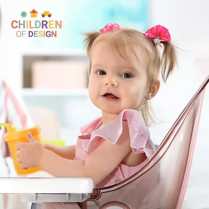 Classic Non-Reclinable 6 in 1 Baby High Chair for Babies and Toddlers, Modern Safe & Compact wooden Highchair, Easy to Clean, Removable Tray, Easy to Assemble