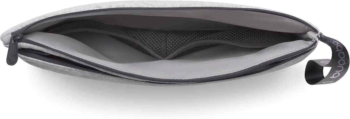 Bugaboo Changing Clutch with Removable Changing Mat – Compact Diaper Organizer & Travel Changing Station – Water‑Repellent, Machine‑Washable Fabric – Universal Fit