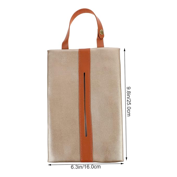 1Pc Outdoor Nylon Tissue Pouch Practical Tissue Container Sleeve for Home and Travel and Lightweight Design for Easy Storage and Accessibility