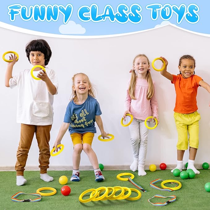 Tatuo 12 Set Toddlers Walking Rope for Preschool Toddlers Detachable Transition Rope Safety Daycare Rope for Preschool Daycare Kindergarten School Kids Outdoor Supplies (Yellow)