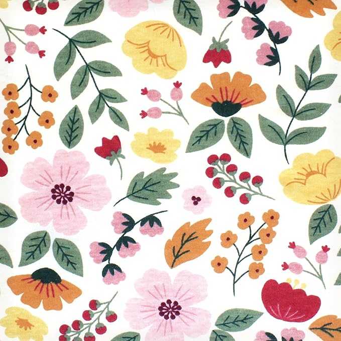 Hudson Baby Unisex Baby Changing Pad Cover, Fall Botanical, One Size