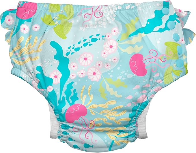 Green Sprouts Snap Reusable Absorbent Baby Swimsuit Diaper