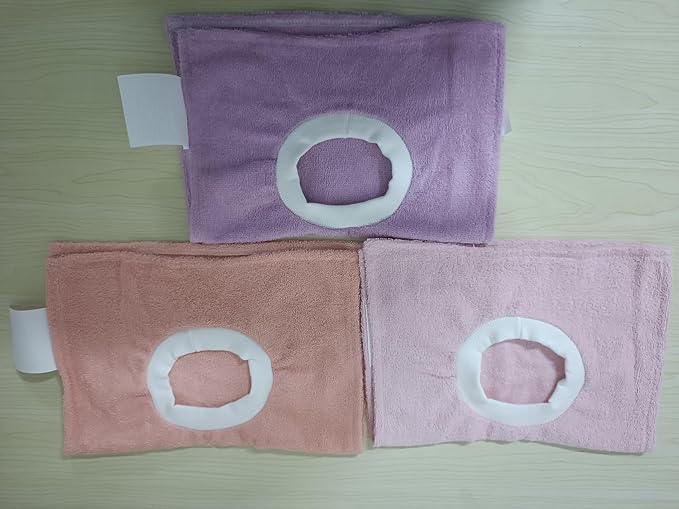 Foaincore 6 Pcs Pullover Baby Bibs Cotton Terry Toddler Absorbent Infant for Feeding and Drooling Towel Bib (Soft Colors)