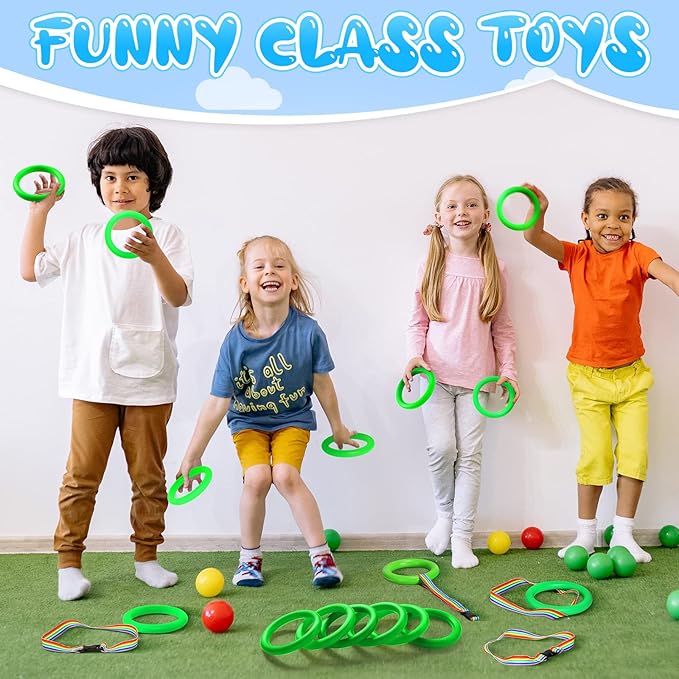 Tatuo 12 Set Toddlers Walking Rope for Preschool Toddlers Detachable Transition Rope Safety Daycare Rope for Preschool Daycare Kindergarten School Kids Outdoor Supplies (Green)