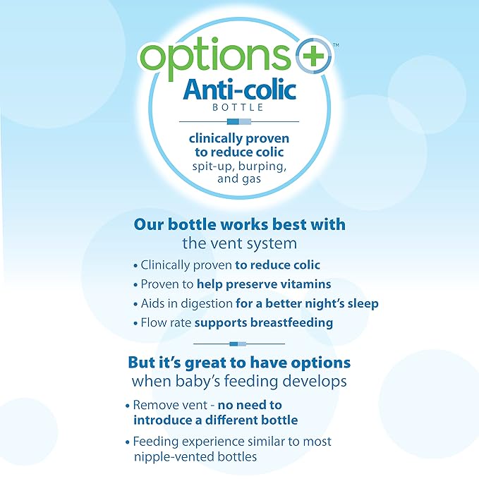 Dr. Brown's Anti-Colic Options + Wide-Neck Baby Bottle Designer Edition + Natural Flow Anti-Colic Options+ Wide-Neck Sippy Bottle Starter Kit