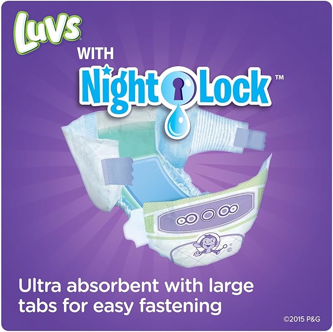 Luvs Diapers, Size 3, 222 Count