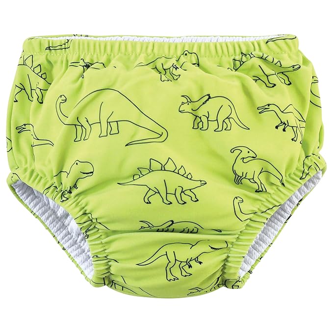 Hudson Baby Unisex Baby Swim Diapers, Dinosaurs, 6-12 Months