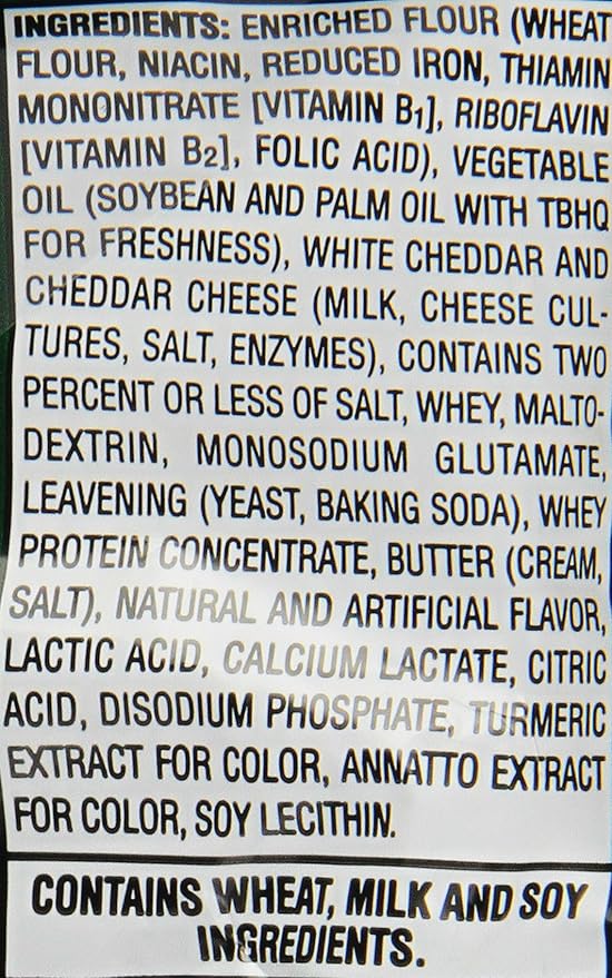 CHEEZ-IT Baked Snack Crackers, White Cheddar Crackers, 1.5-Ounce Units (Pack of 60)