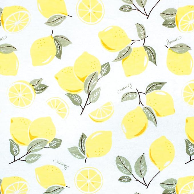 Hudson Baby Unisex Baby Changing Pad Cover, Lemon, One Size