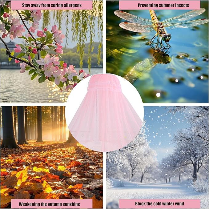 Baby Crib Bed Mosquito Net:Crib Canopy, Princess Bed Canopy, 2025 New 50D Breathable Mesh Crib Tent, Mosquito Net for Canopy Bed Curtains Baby Toddler Bedroom Decoration Accessories (Pink)