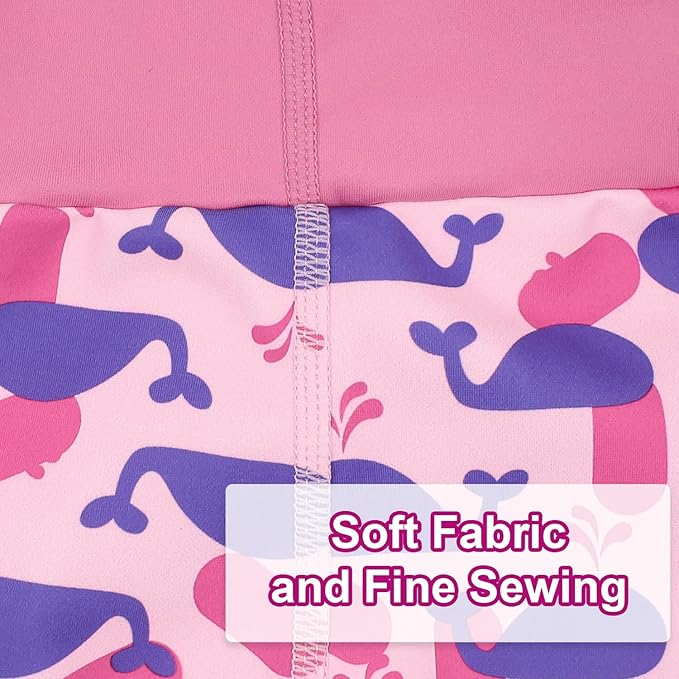 MooMoo Baby Swim Diapers 3 Pcs Waterproof Reusable Swimming Diapers for Baby Swim Lesson 2T-5T, Blue