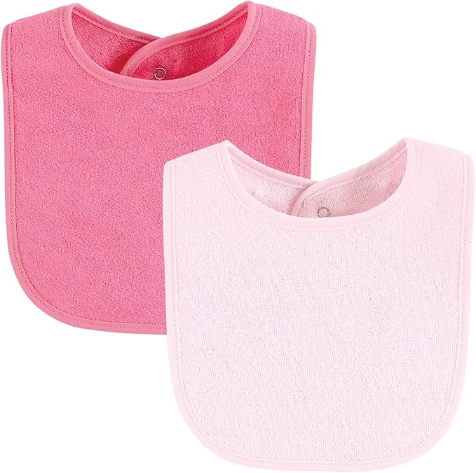 Hudson Baby Unisex Baby Drooler Bib With Waterproof Lining