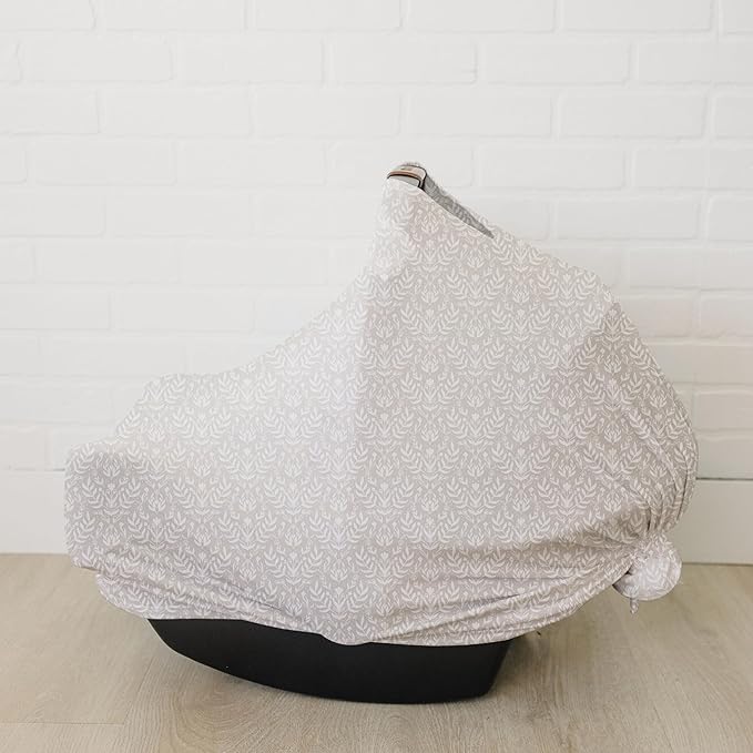 Sorrel + Fern Nursing Cover Up for Breastfeeding - Breathable Breastfeeding Cover with Removable Arch Neckline for Women - Breast Feeding Covers for Women (Meadow Reflection)