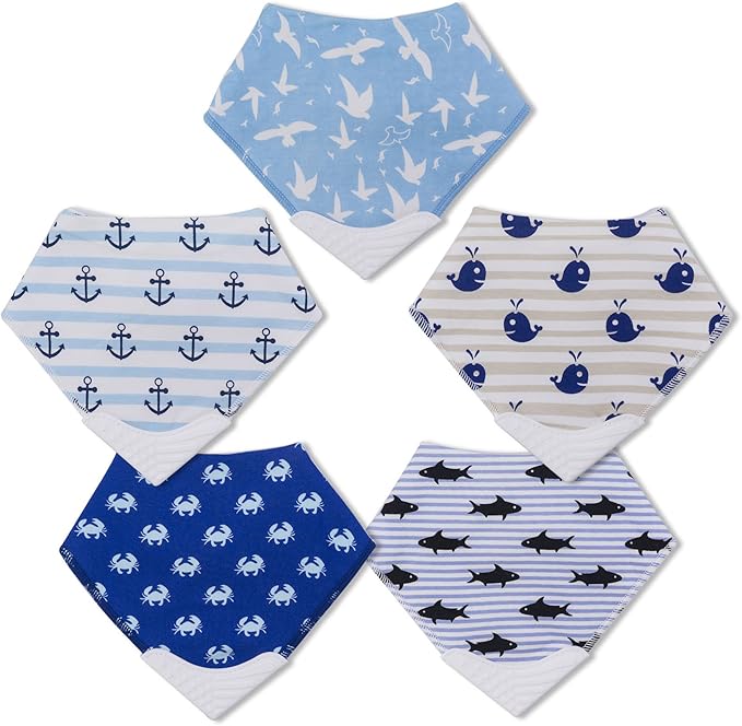 Giftty Baby Teething Bibs Set