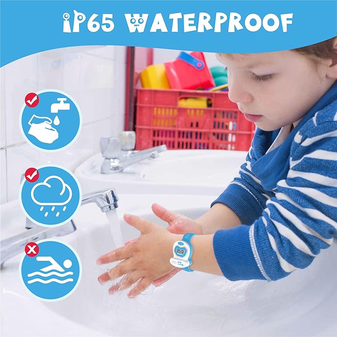 BEN NEVIS NN Potty Training Watch, Potty Timer Toilet Shape and LED Colorful Lights, Toddler Toilet Training Aid, Remind Toddler to Go to The Toilet, Best Gift for Toddlers