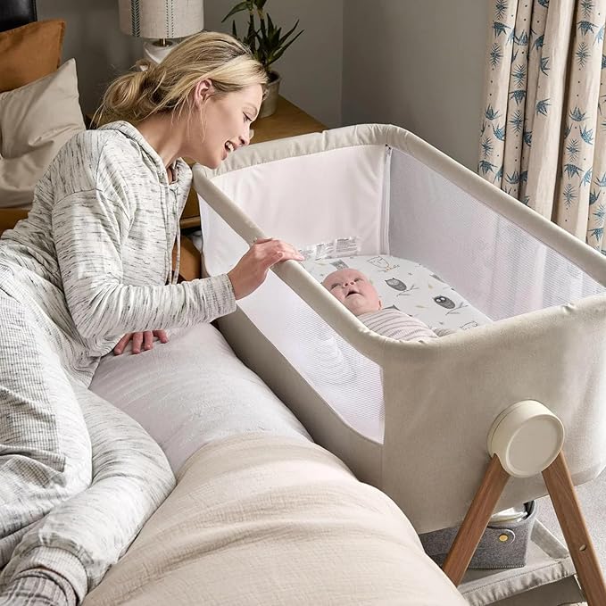 Stretch Fitted Bassinet Sheet Set BROLEX 2 Pack Cradle Sheets for Bassinet Pad/Mattress,Unisex Boys Girls,Ultra Soft,Hedgehog Owl
