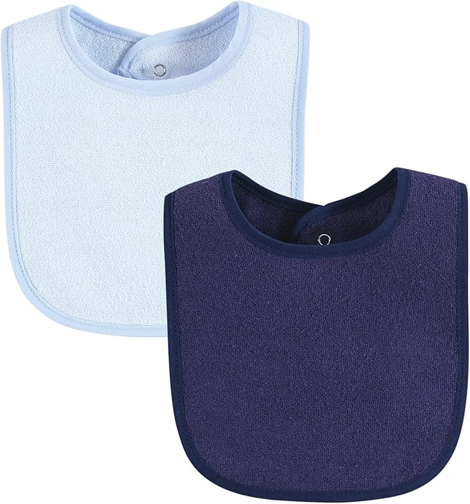 Hudson Baby Unisex Baby Drooler Bib With Waterproof Lining