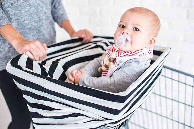 Finn Multi-Use Cover: Car Seat, Nursing, Stroller - Stretchy Fabric, All-Season, Stylish Designs, Easy Access