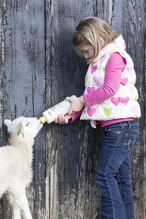 Neogen Ideal 7004 Lamb & Kid Bottle 16oz w/Red Screw-On Teat