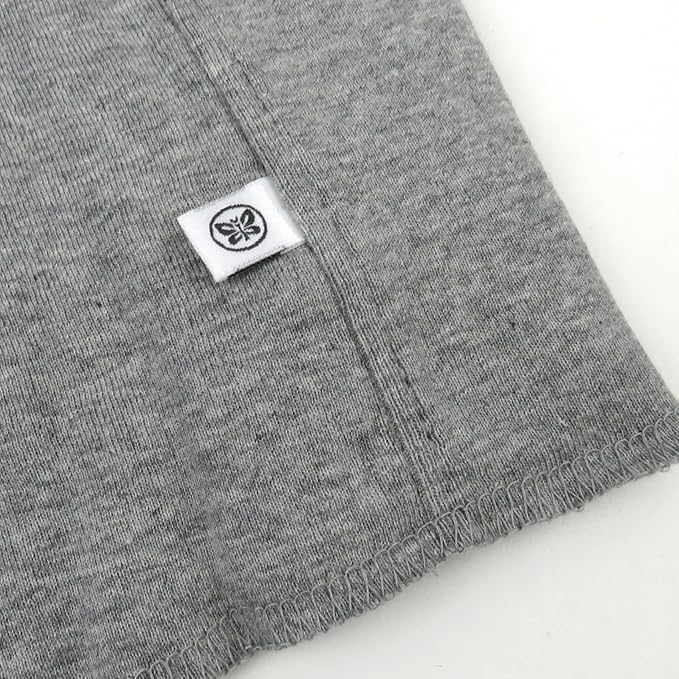 Tri-fold Knit Burp Cloths Soft Absorbent 100% Organic Cotton for Baby Boys, Girls