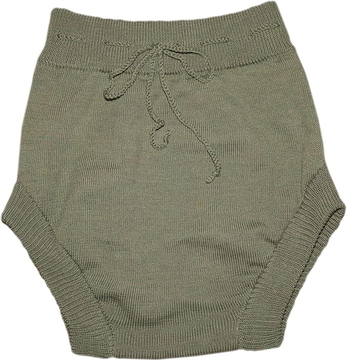 100% Merino Wool Adult Soaker Cloth Diaper Cover Shorts Knit Knitted Handmade Pants