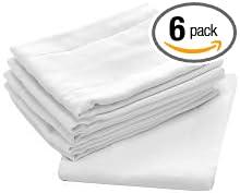 Flat Cloth Diapers 27x27 (6-pack)