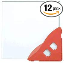 CRL ACP14-XCP12 1/4" Red Armored Corner Protector - Pack of 12
