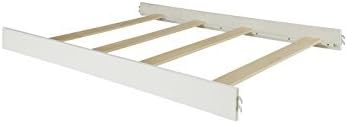 Full-Size Conversion Kit Bed Rails for Heidi Klum Truly Scrumptious Convertible Cribs - Solid Wood Rail - Toddler and Adult Bed Rail for Full-Size Beds - Nursery & Baby Furniture (White)