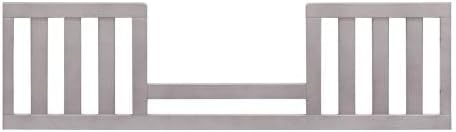 Toddler Bed Safety Guard Rail for Namesake's Monogram, Formerly Franklin & Ben Convertible Cribs - Solid Wood for Convertible Crib to Toddler Bed Conversion - Safety Guard Rail (Tillen, London Fog)