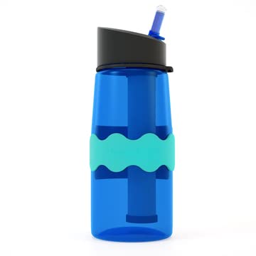 Pumpkin Doodle Permanent Write-on Labels for Bottles/Sippy Cups/Food Containers 6pcs (Turquoise)