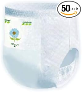 Nateen Premium Baby Diapers, Overnight Use Disposable Diapers for Sensitive Skin, Ultra Thin Diapers with Comfortable Fit. Size 0 (Premature), 50, Count.