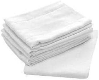 Premium 100% Cotton Cloth Diapers for Baby, 144 Pack Reusable, Machine Wash, Multipurpose Flat Fold Unisex Cloth Diaper