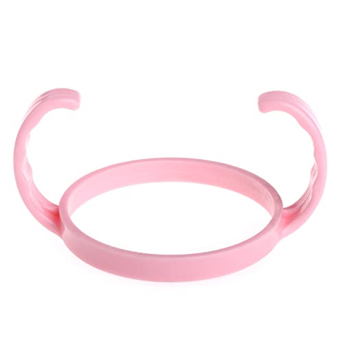 Bottle Handles Grip Compatible for Comotomo Baby Feeding Bottle (2 Count, Green & Pink)