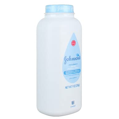 Johnson's, Baby Powder with Aloe & Vitamin E, 9 Ounce, 10 Pack
