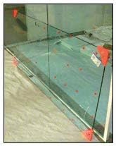 CRL ACP14-XCP12 1/4" Red Armored Corner Protector - Pack of 12